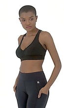 Load image into Gallery viewer, Product Front: Uv Line Fitness Top Top Fit Sport Preto Upf50+