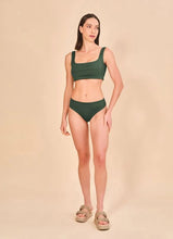 Load image into Gallery viewer, Model Front: Uv Line Set Set Fit Color Green Cactus Upf50+