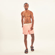 Load image into Gallery viewer, Model Front: Uv Line Short For Men / Bermuda Shorts Boxer Rose Upf50+