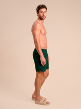 Load image into Gallery viewer, Image 03: Uv Line Short For Men / Bermuda Shorts Acqua Boxer Military Green Upf50+