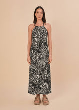 Load image into Gallery viewer, Model Front: Uv Line Maxi Dresses High-Neck Dress Asas Upf50+