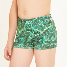 Load image into Gallery viewer, Image 02: Uv Line Boy's Swimwear Swim Trunks Kids Leaves Upf50+