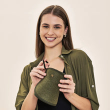 Load image into Gallery viewer, Image 05: Uv Line Visor Visor Siena Imp Fem Militar Green Upf50+