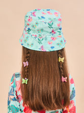 Load image into Gallery viewer, Model Back: Uv Line Bucket Hat Napoli Baby Borboletinha Upf50+