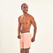 Load image into Gallery viewer, Image 02: Uv Line Short For Men / Bermuda Shorts Boxer Rose Upf50+
