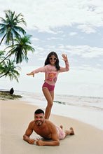 Load image into Gallery viewer, Image 08: Uv Line Short For Men / Bermuda Shorts Boxer Rose Upf50+
