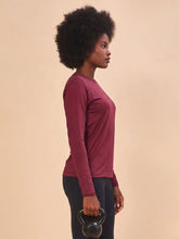 Load image into Gallery viewer, Image 02: Uv Line Rash Guard Longsleeve Uvpro Vermelho Quimado Upf50+
