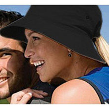 Load image into Gallery viewer, Image 03: Uv Line Bucket Hat Hat California Nac Fem Black Upf50+
