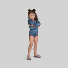 Load image into Gallery viewer, Image 03: Uv Line Baby Swimwear Macaquinho Baby Listras Upf50+
