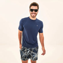 Load image into Gallery viewer, Image 05: Uv Line Swim Shorts Short Acqua Coqueiros Marinho Upf50+
