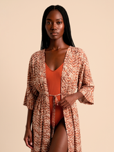 Load image into Gallery viewer, Gallery: Uv Line Shirtdress Long Shirtdress Tie Dye Pitanga Upf50+
