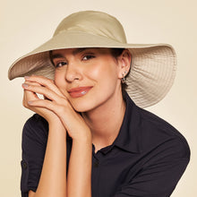 Load image into Gallery viewer, Image 06: Uv Line Floppy Hat San Diego Areia Kaki Upf50+
