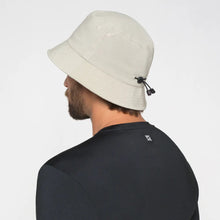 Load image into Gallery viewer, Model Back: Uv Line Bucket Hat Hat Toronto Colors Masc Sand Upf50+
