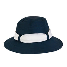 Load image into Gallery viewer, Product Front: Uv Line Floppy Hat Hat Paris Ville L Fem Blue White Upf50+
