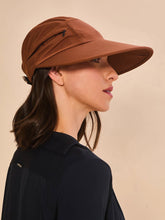 Load image into Gallery viewer, Model Back: Uv Line Caps Visor Capri Colors Nac Fem Coniac Upf50+
