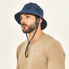 Load image into Gallery viewer, Image 02: Uv Line Bucket Hat Bucket Colors Marinho Upf50+
