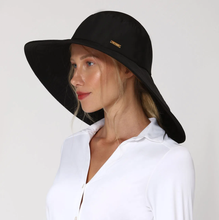 Load image into Gallery viewer, Image 02: Uv Line Floppy Hat Beverly Hills Preto Upf50+
