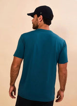 Load image into Gallery viewer, Model Back: Uv Line T-Shirt For Men T-Shirt New Fit Masc Petroleo Upf50+

