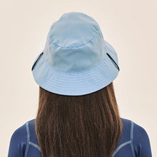 Load image into Gallery viewer, Image 10: Uv Line Bucket Hat Basic Kids Maringo Azul Ceu Upf50+
