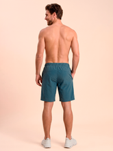 Load image into Gallery viewer, Model Back: Uv Line Short For Men / Bermuda Shorts New Fit Masc Steel Upf50+
