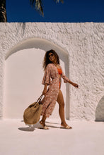Load image into Gallery viewer, Image 05: Uv Line Shirtdress Long Shirtdress Tie Dye Pitanga Upf50+
