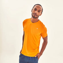 Load image into Gallery viewer, Image 03: Uv Line T-Shirt For Men T-Shirt Sport Fit Orange Upf50+

