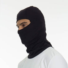 Load image into Gallery viewer, Gallery: Uv Line Flap Hat Skin Mask Balaclava Uni Black Upf50+

