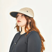 Load image into Gallery viewer, Image 02: Uv Line Caps Visor Capri Colors Nac Fem Sand Black Upf50+
