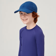 Load image into Gallery viewer, Image 02: Uv Line Caps Cap Teens Colors Inf Navyblue Upf50+
