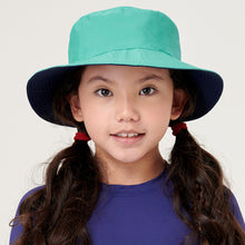 Load image into Gallery viewer, Image 02: Uv Line Floppy Hat Hat California Inf Navy Blue Lagoa Upf50+
