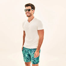 Load image into Gallery viewer, Image 05: Uv Line Swim Shorts Short Acqua Coqueiros Turquesa Upf50+
