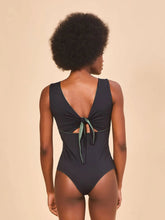 Load image into Gallery viewer, Image 07: Uv Line One-Piece Mirela Green Cactus Black Upf50+
