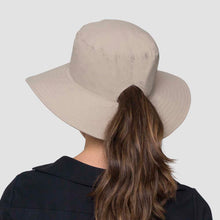 Load image into Gallery viewer, Model Back: Uv Line Bucket Hat Hat California Nac Fem Sand Upf50+

