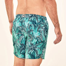 Load image into Gallery viewer, Image 04: Uv Line Swim Shorts Short Acqua Coqueiros Turquesa Upf50+
