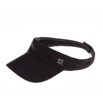 Load image into Gallery viewer, Image 04: Uv Line Visor Visor Athletic Dry Fem Black Upf50+

