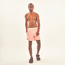 Load image into Gallery viewer, Model Front: Uv Line Short For Men / Bermuda Shorts Boxer Rose Upf50+
