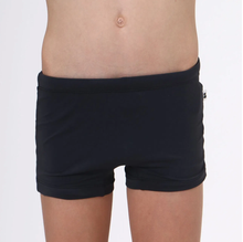 Load image into Gallery viewer, Gallery: Uv Line Boy's Swimwear Trunks Kids F Inf Black Upf50+
