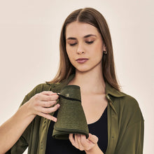 Load image into Gallery viewer, Image 04: Uv Line Visor Visor Siena Imp Fem Militar Green Upf50+
