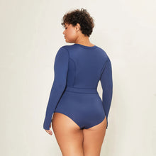 Load image into Gallery viewer, Image 08: Uv Line One-Piece Macae Marinho Upf50+
