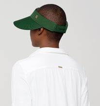 Load image into Gallery viewer, Model Back: Uv Line Visor Grecia Verde Folha Upf50+
