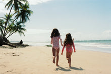 Load image into Gallery viewer, Image 08: Uv Line Girl's Two-Piece Bikini Girl Solar Rose
