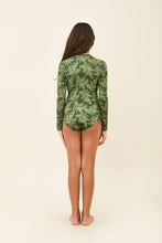 Load image into Gallery viewer, Girl Macae Folhagem Verde UPF50+
