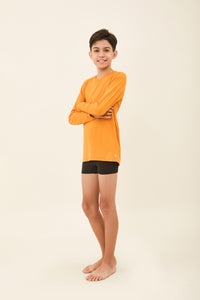 Kids Longsleeve Uvpro Laranja