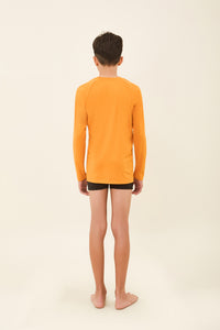 Kids Longsleeve Uvpro Laranja