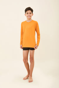 Kids Longsleeve Uvpro Laranja