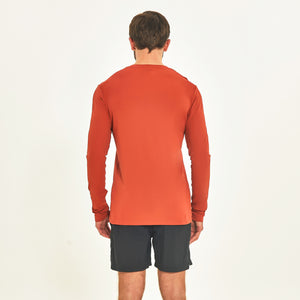 Longsleeve Sport Fit Ferrugem UPF50+