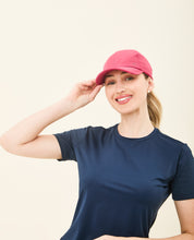 Load image into Gallery viewer, Gallery: Uv Line Caps Beach Tennis Cap Fuchsia Upf50+
