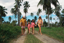 Load image into Gallery viewer, Image 05: Uv Line Girl&#39;s Two-Piece Bikini Girl Solar Rose
