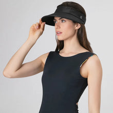 Load image into Gallery viewer, Model Front: Uv Line Visor Leblon Preto
