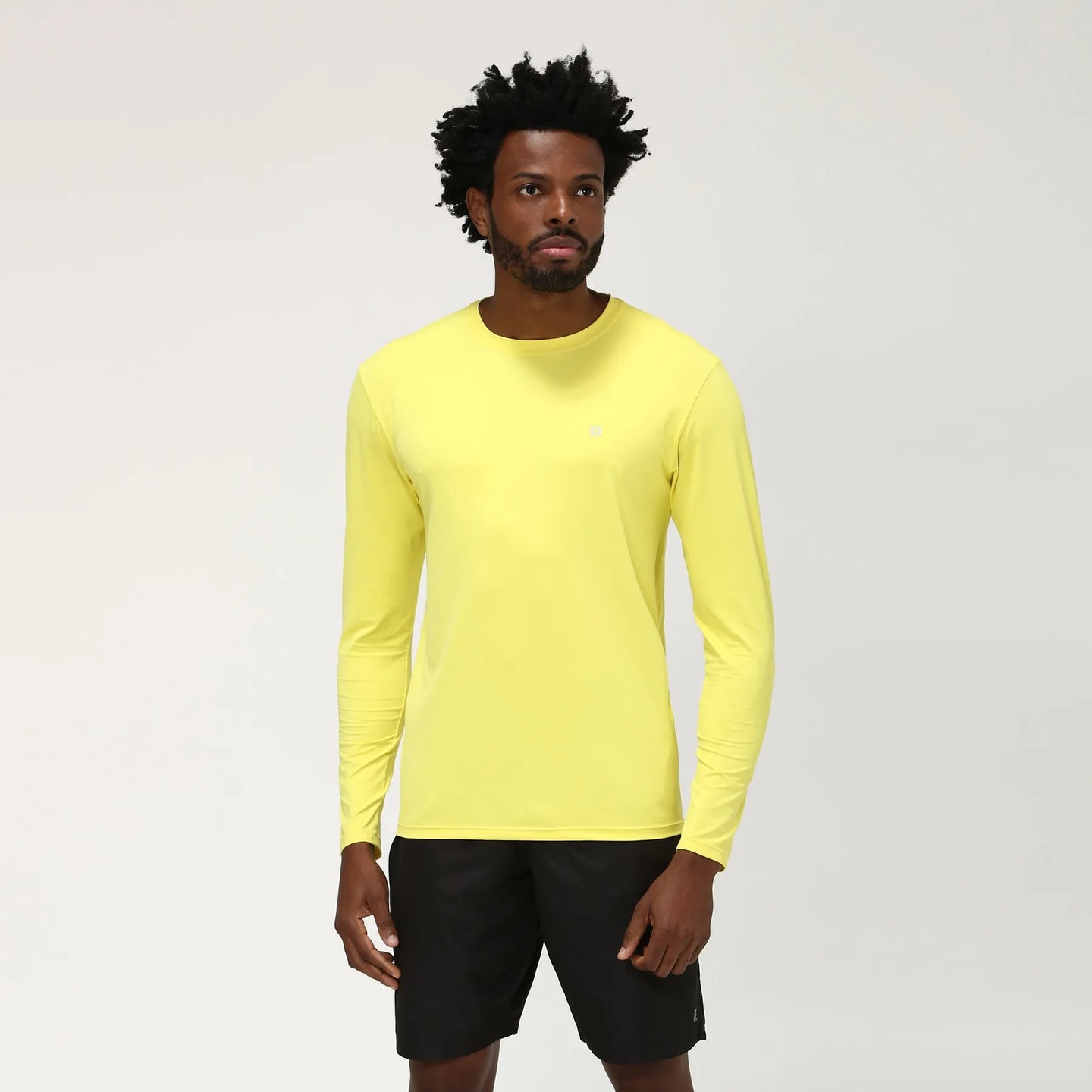 Gallery: Uv Line Fitness Top Longsleeve Uvpro Amarelo Upf50+